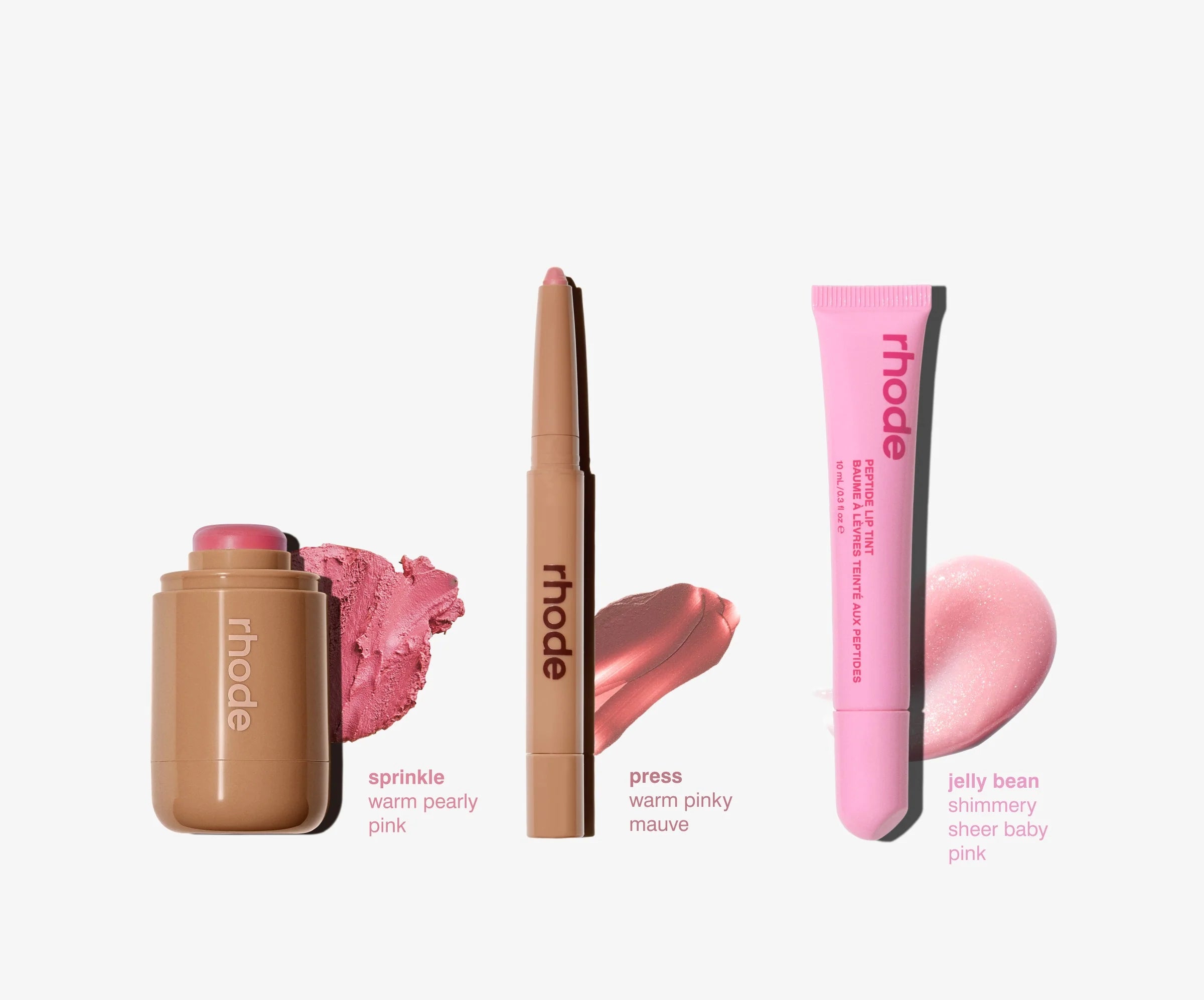 the edits

BLUSH + LIP TRIO