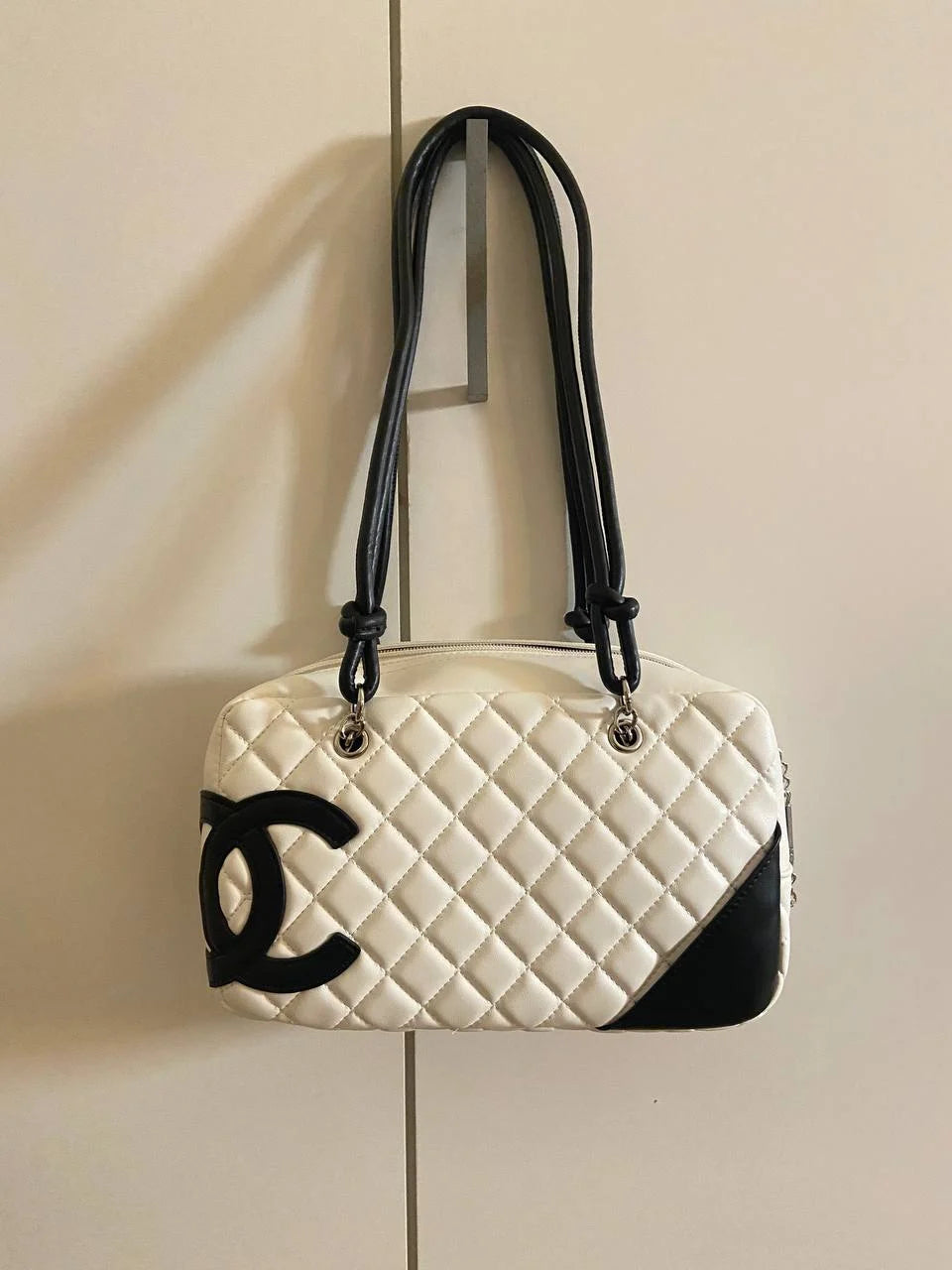 First copy - chanel cambon classic bag in white