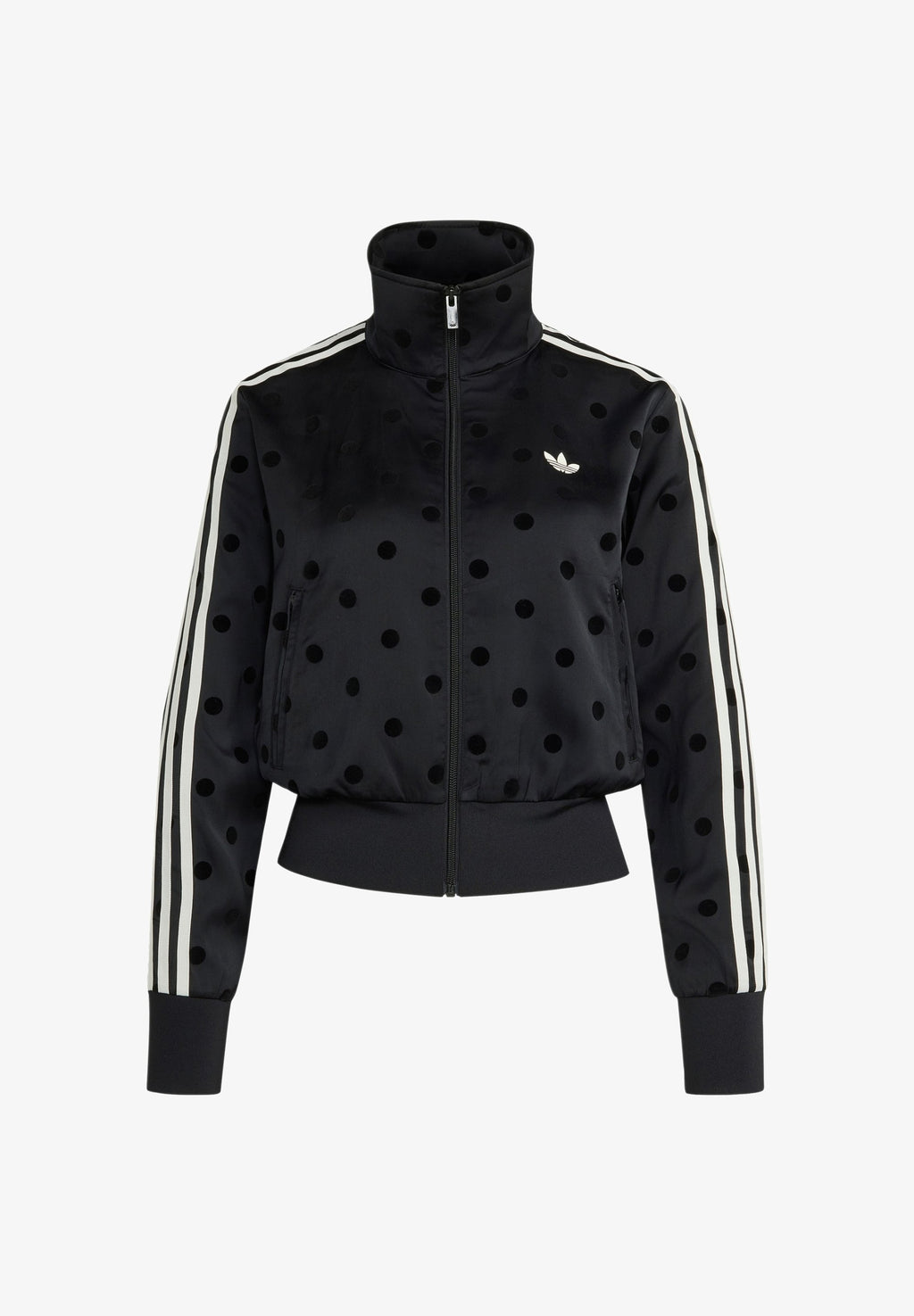 POLKA DOT FB TT - Zip-up sweatshirt - Black
