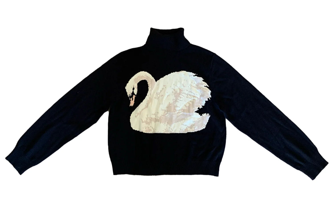 BLACK SWAN ROMANCE SWEATER