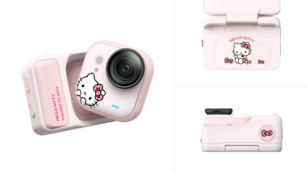 Hello Kitty Insta360 GO Ultra | Limited Edition Pink Action Camera