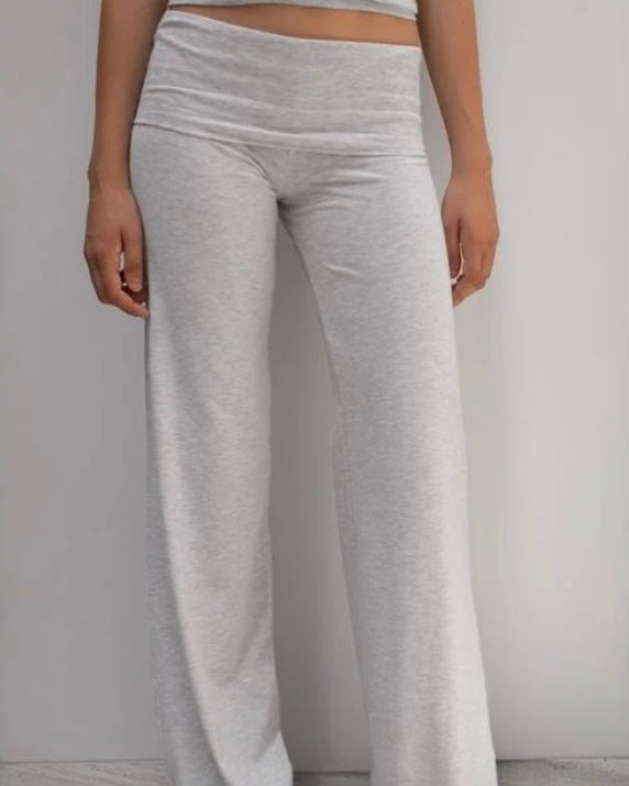 CUFFED PANTS WITH WING