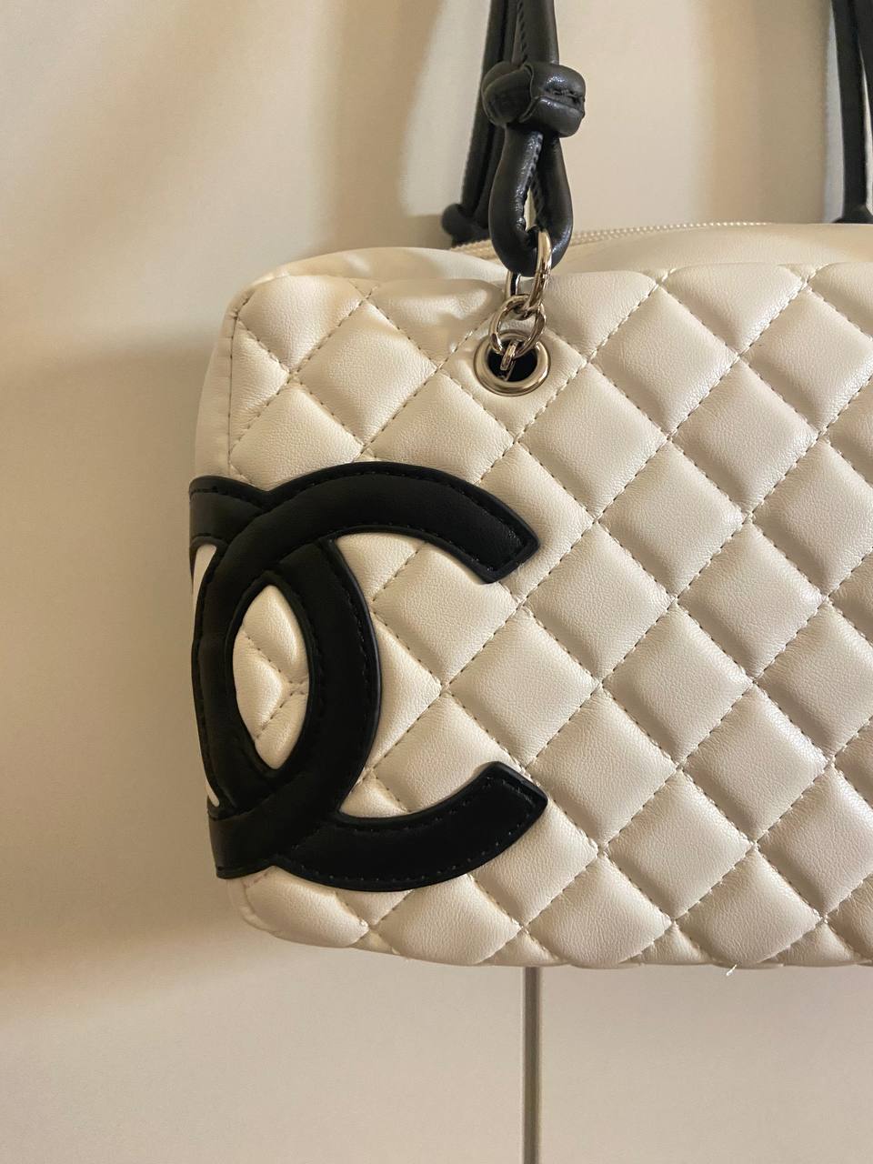 First copy - chanel cambon classic bag in white