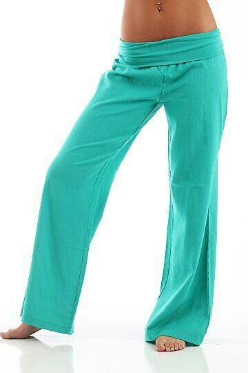 Flare coral pants