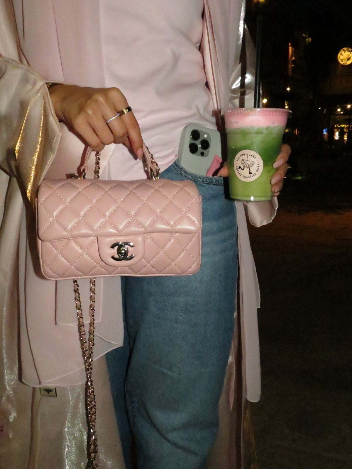 Chanel Classic Double Flap Medium Pink