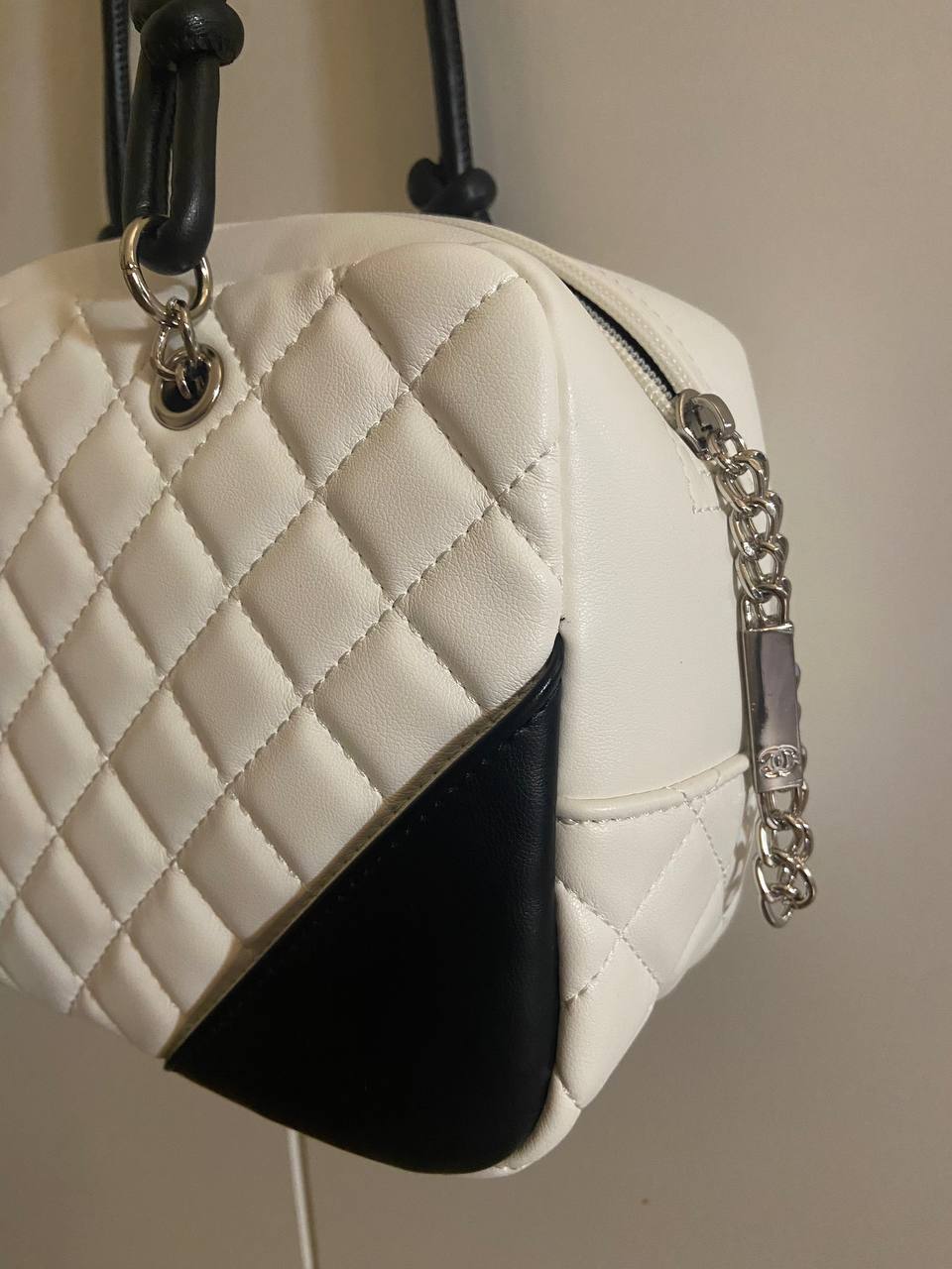 First copy - chanel cambon classic bag in white