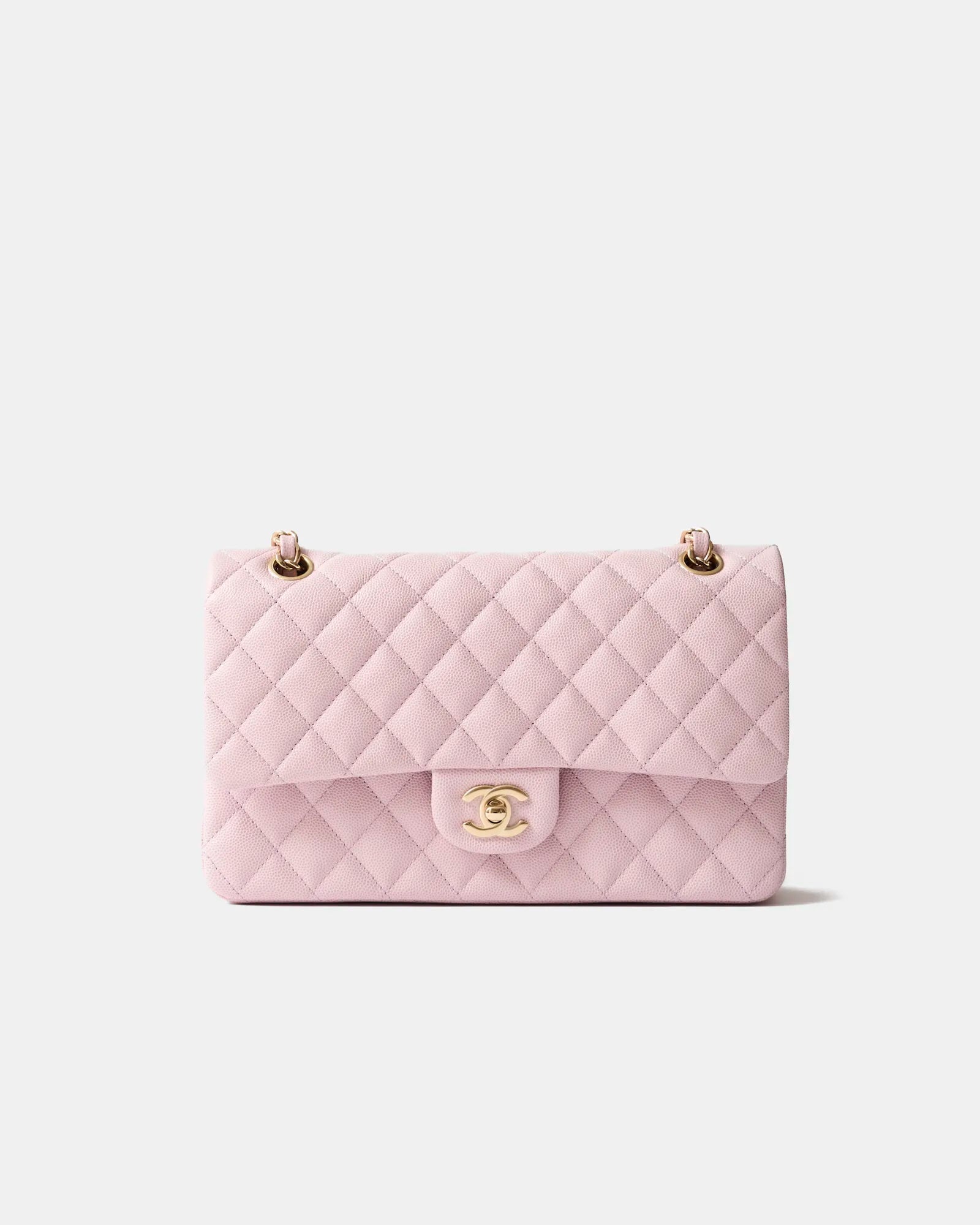 Chanel Classic Double Flap Medium Pink