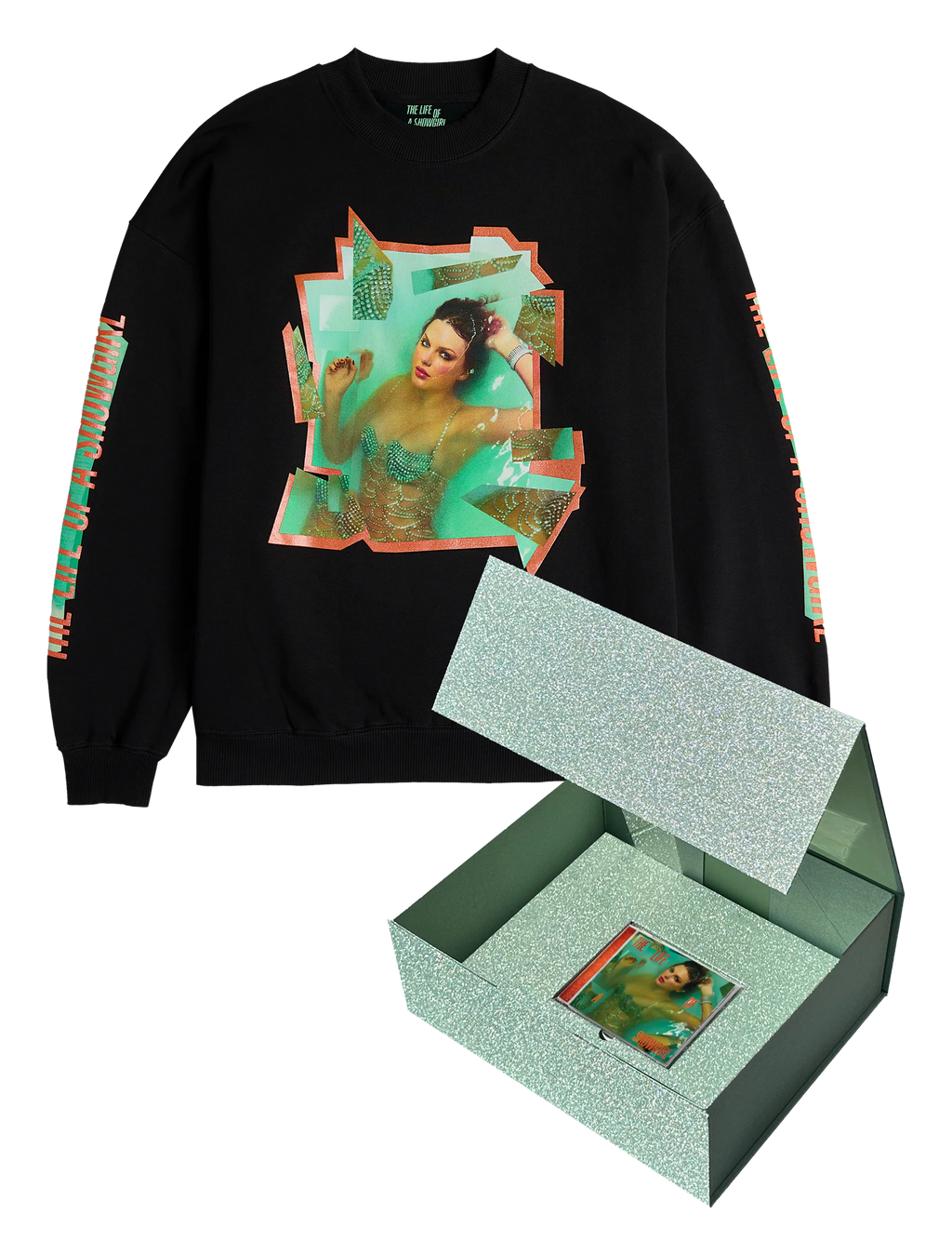 THE LIFE OF A SHOWGIRL CREWNECK SWEATSHIRT BOX SET