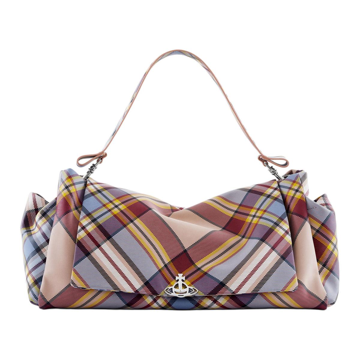 Vivienne Westwood HAZEL Leather Handbag Extra Large Women's Mist