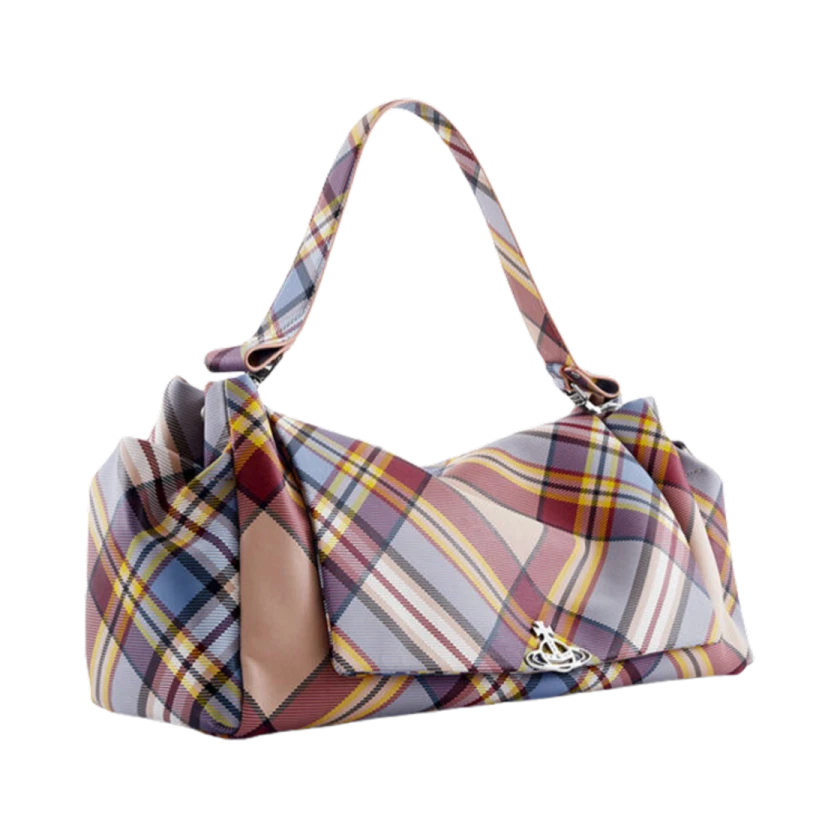 Vivienne Westwood HAZEL Leather Handbag Extra Large Women's Mist