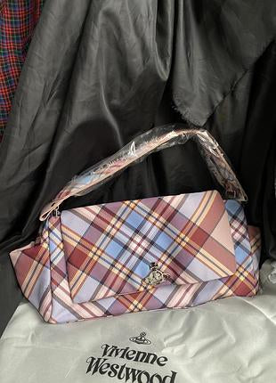 Vivienne Westwood HAZEL Leather Handbag Extra Large Women's Mist