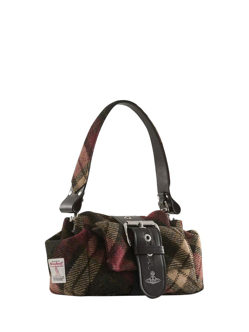 Hazel Treasure Tweed Shoulder Bag