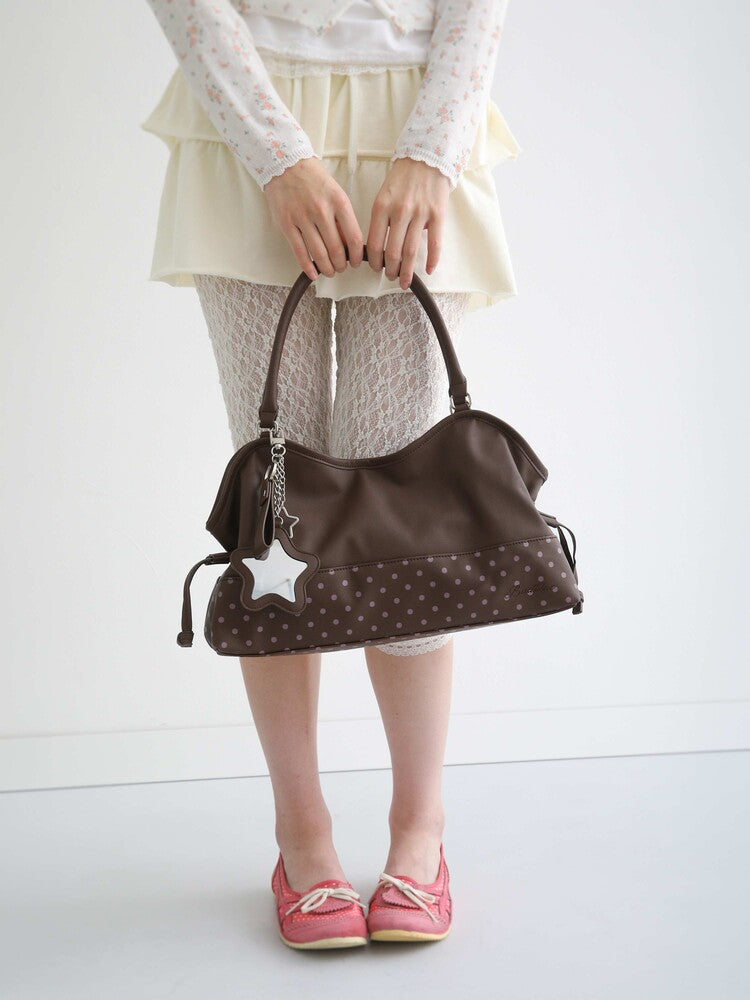 Mini Chocolate Blush Mori Dimsum Bag