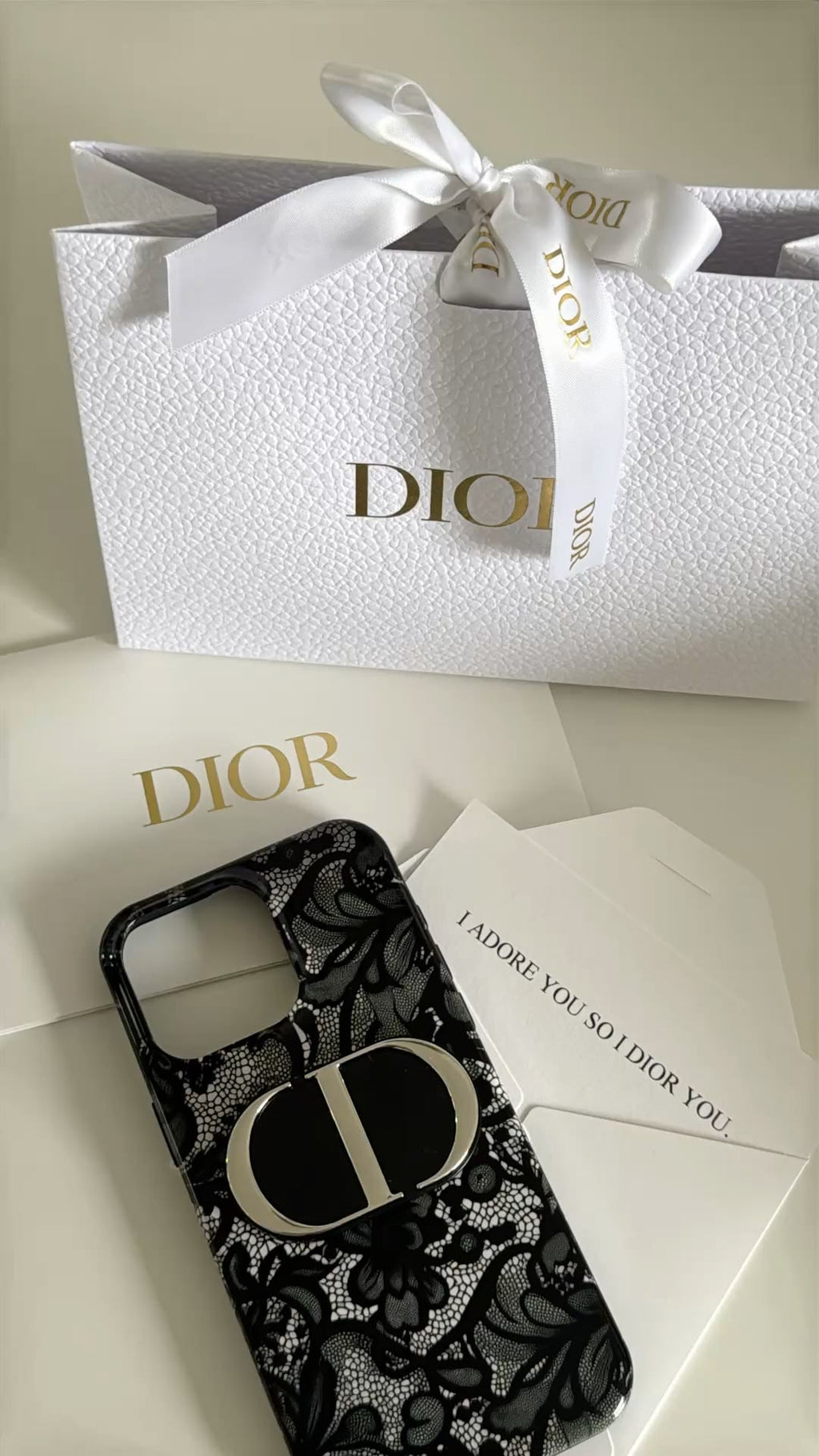Dior mirror + الملحقات