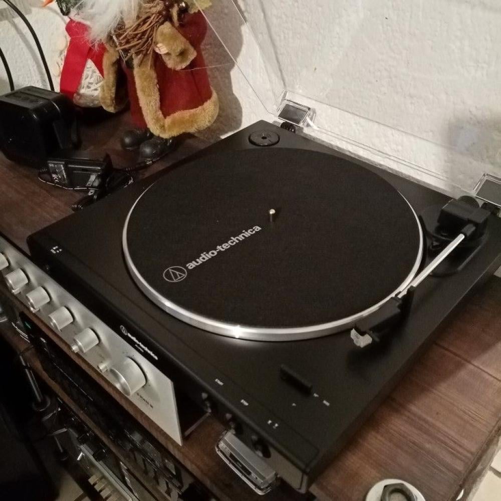 Audio-Technica AT-LP60XBT-BK بالبلوتوث