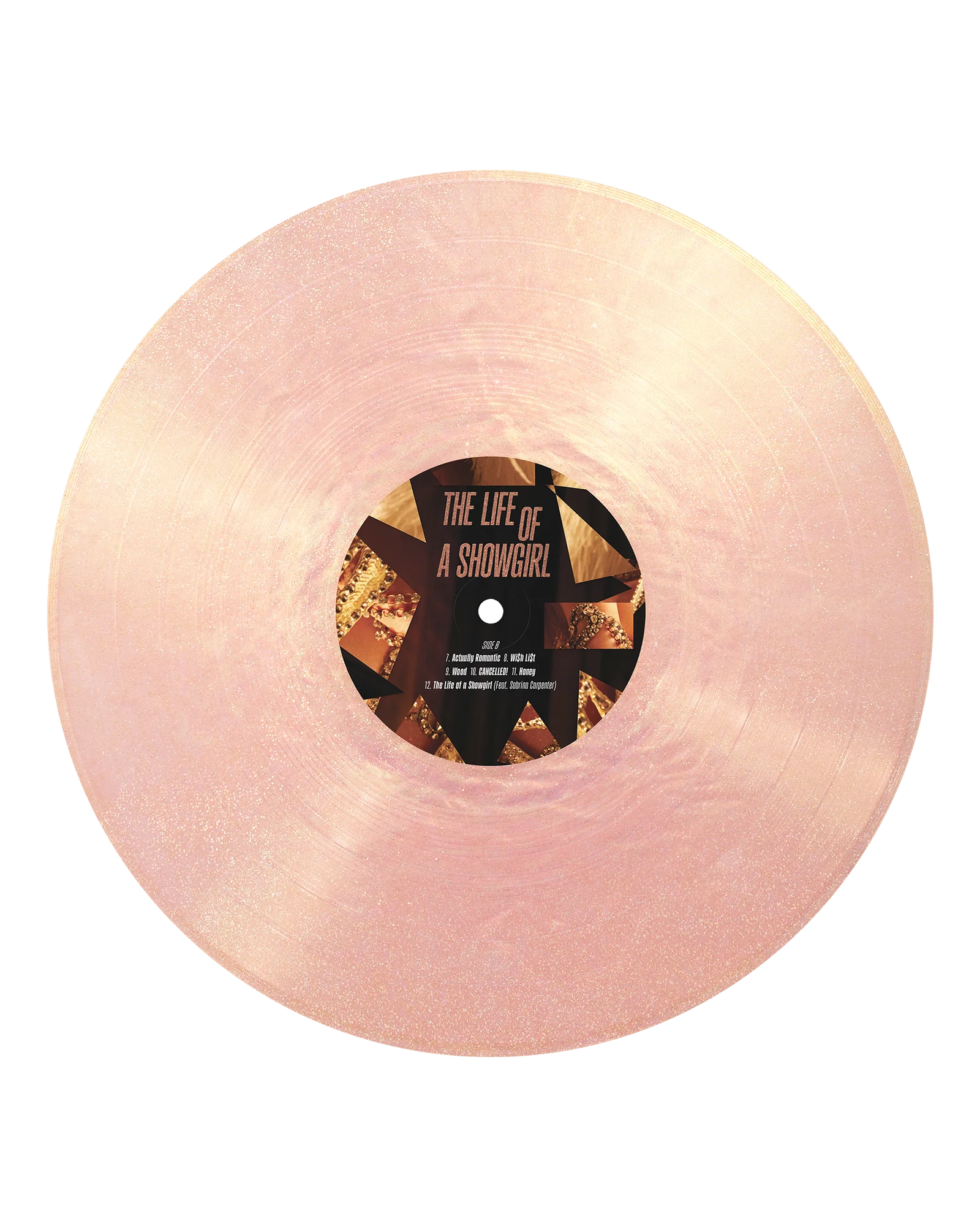 THE LIFE OF A SHOWGIRL: THE CROWD IS YOUR KING EDITION (SUMMERTIME SPRITZ PINK SHIMMER VINYL)