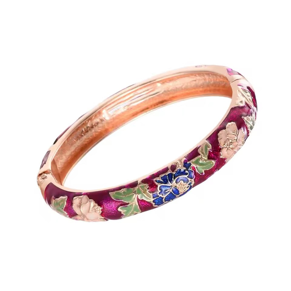 Enamel bangle
