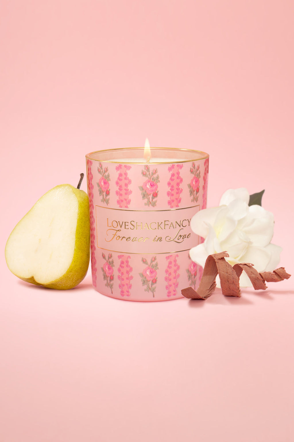 Forever In Love Candle With Green Pear & Gardenia