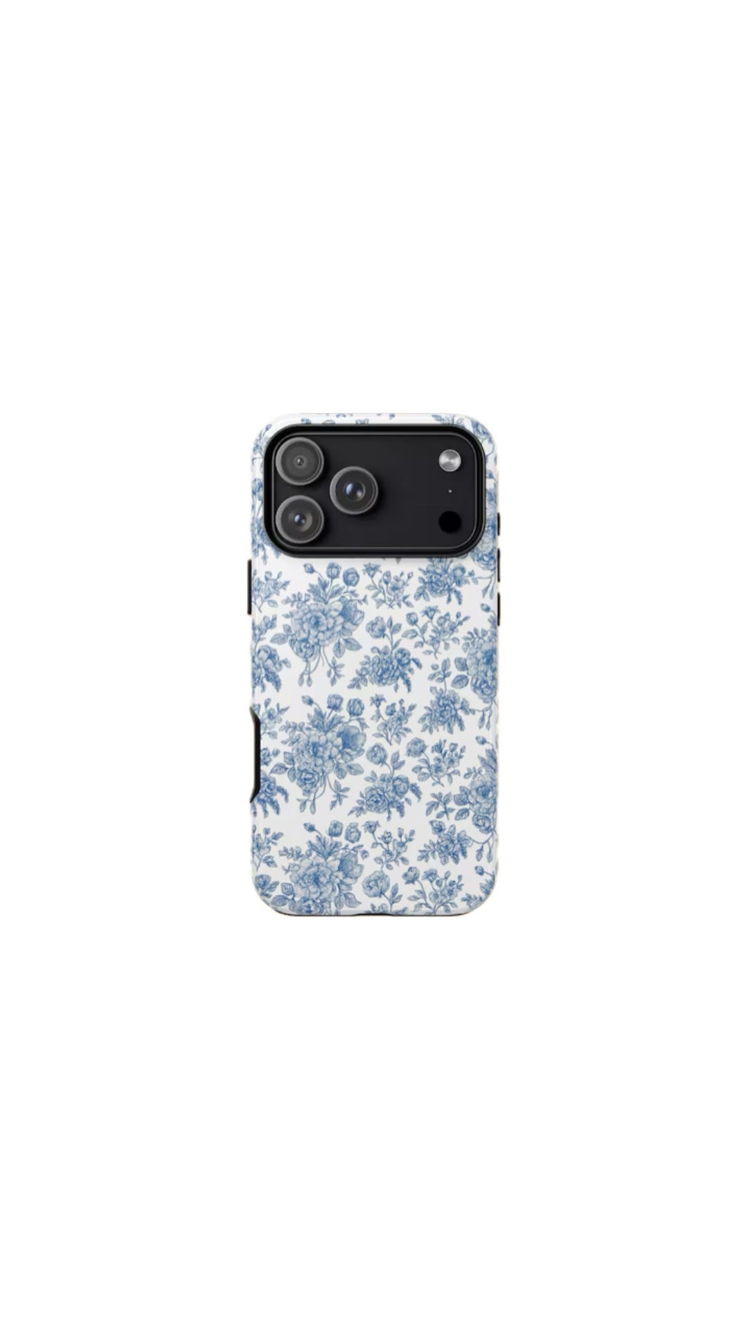 Blue Floral Case