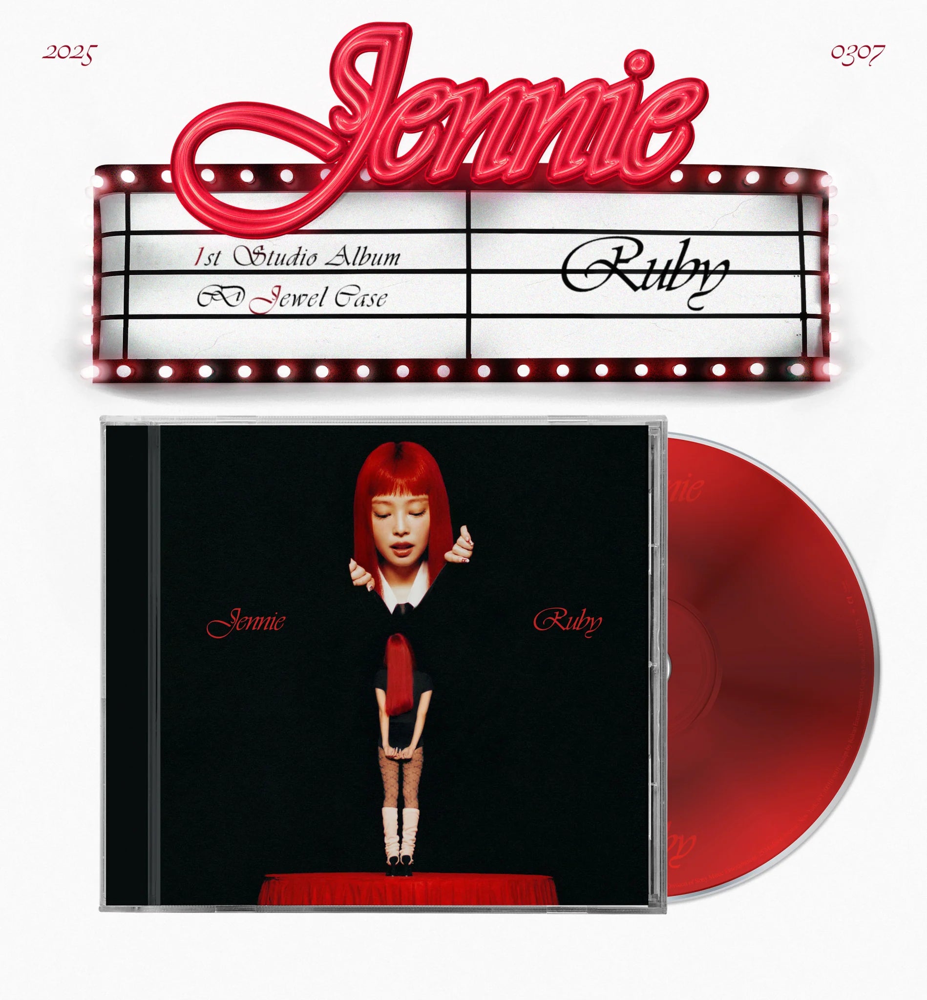 Ruby Store Exclusive Jewel CD - JENNIE Only Audio